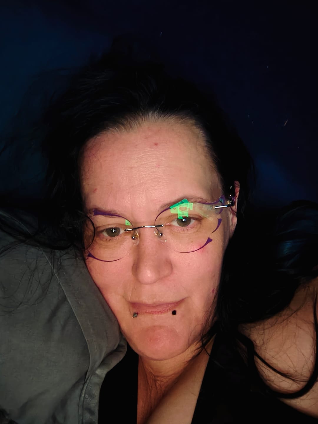 Customer photo review of Flare Eyeglasses