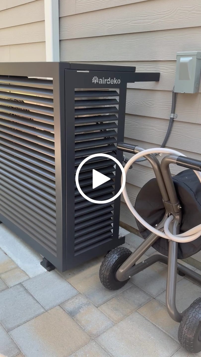 Customer video review of Mini-Split AC Cover - Black