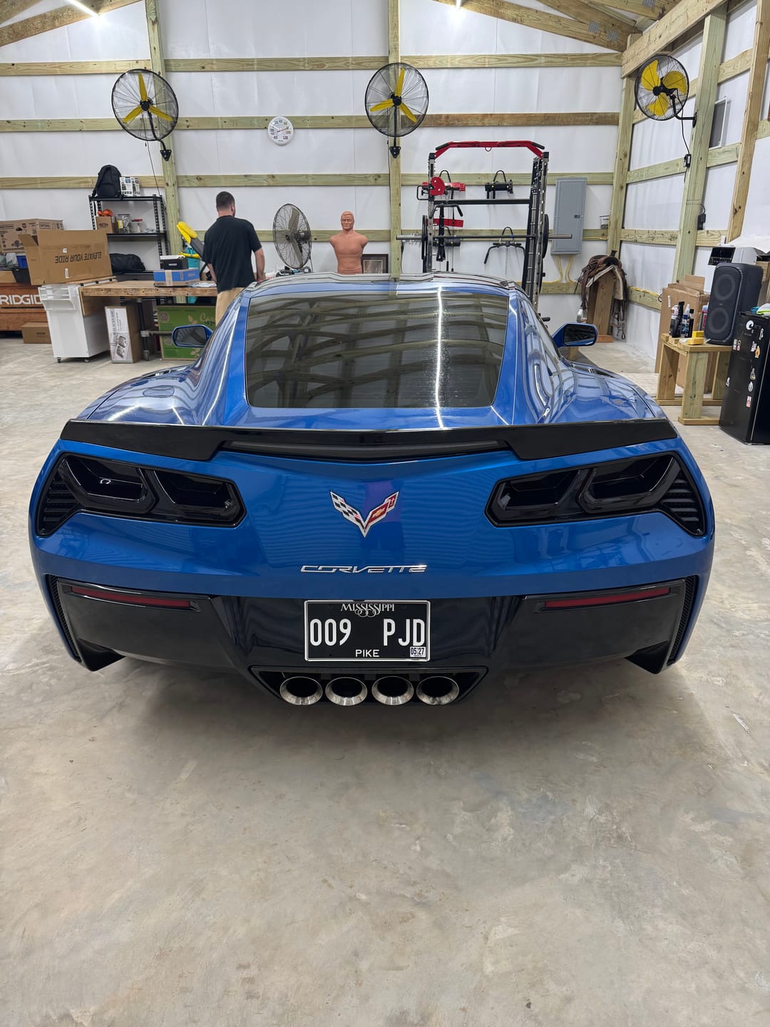 Customer photo review of 2014–2019 Chevrolet Corvette (C7) Trunk Spoiler