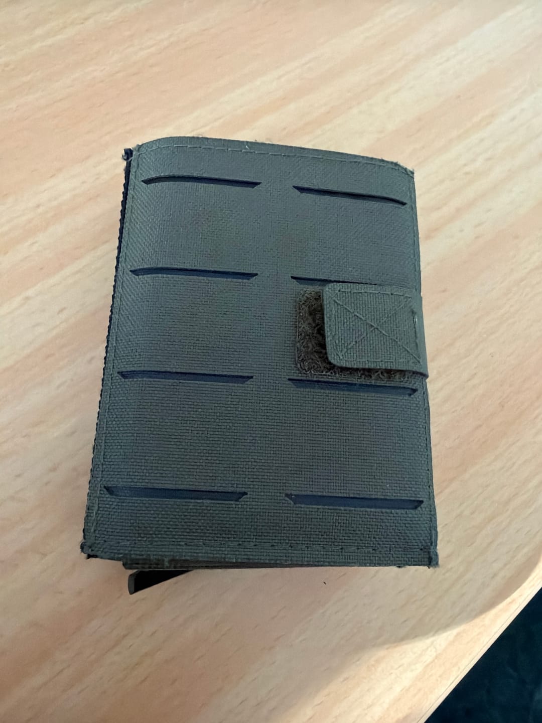 Customer photo review of Tactical Wallet MK2 - Steingrau Oliv