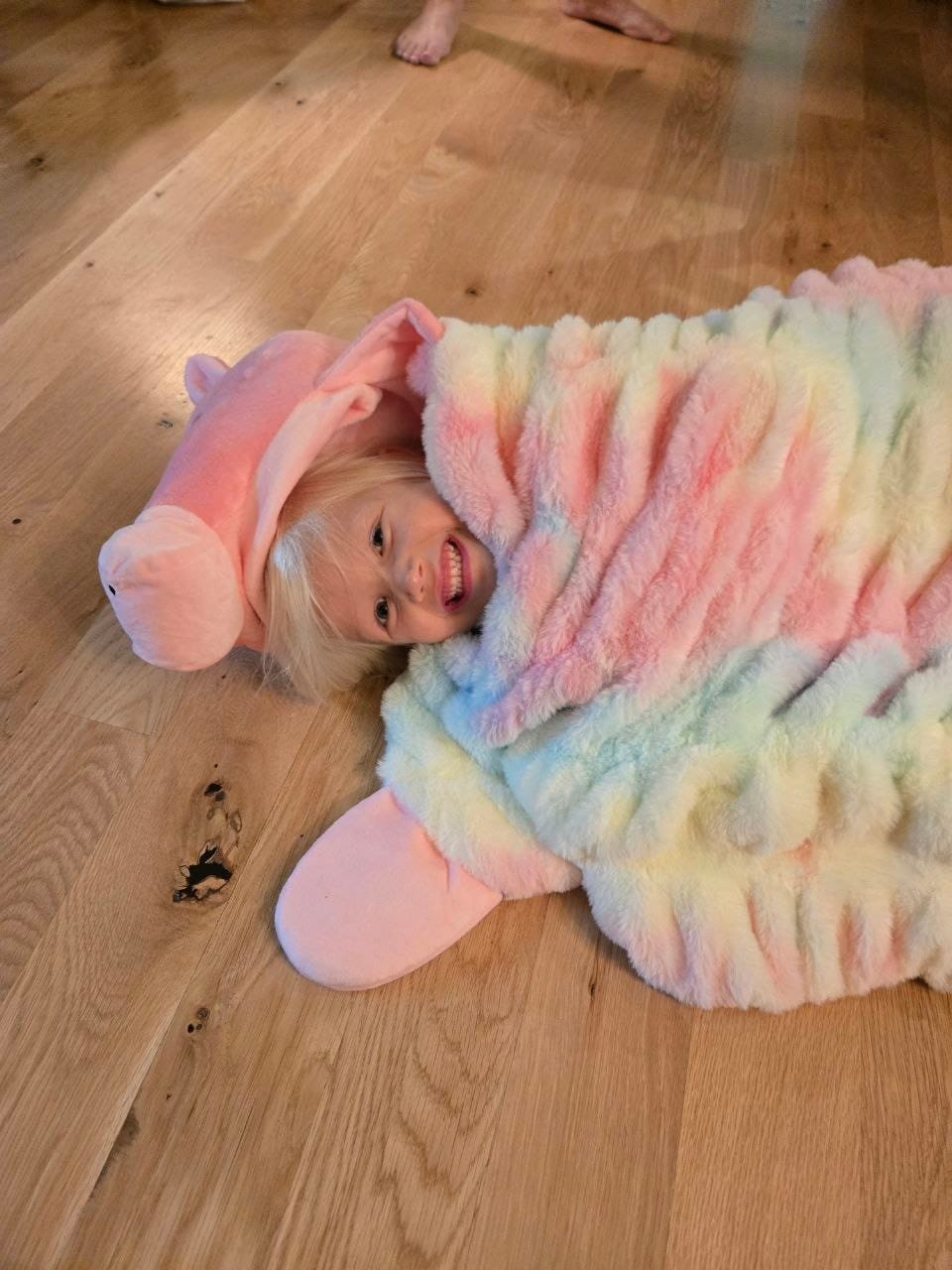 Customer photo review of Huggable Unicorn