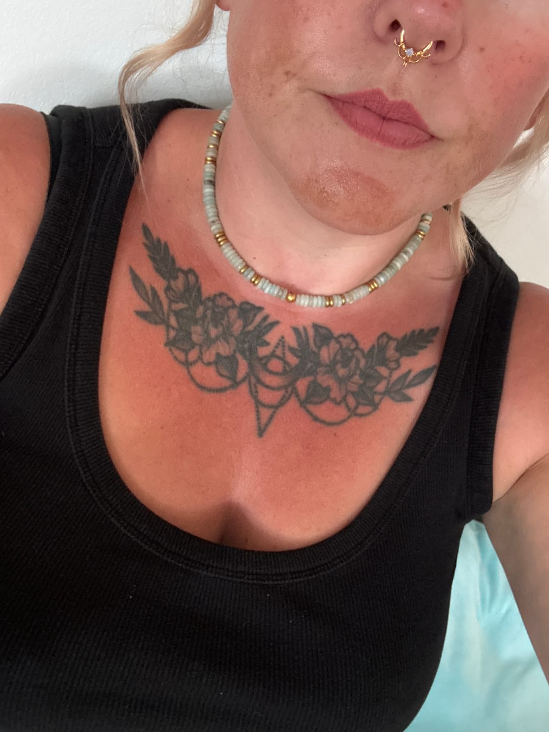Customer photo review of Core Collection - Amazonite Necklace