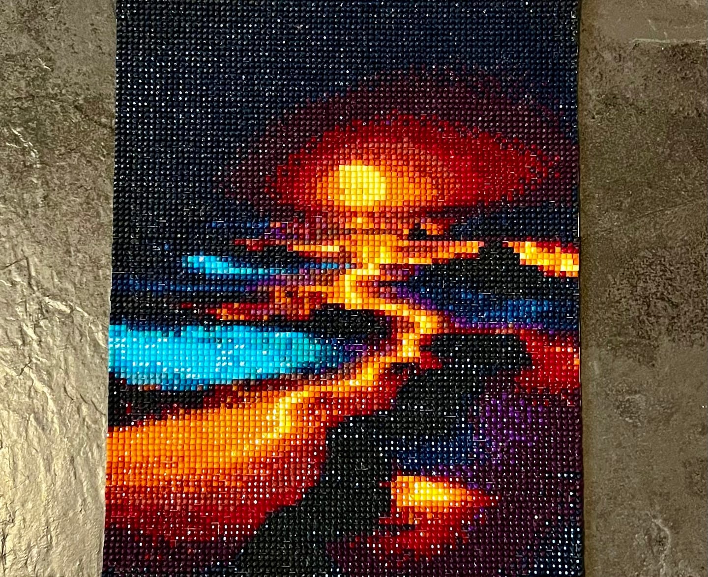 Customer photo review of AB Diamond Painting - Lichtweg am Strand