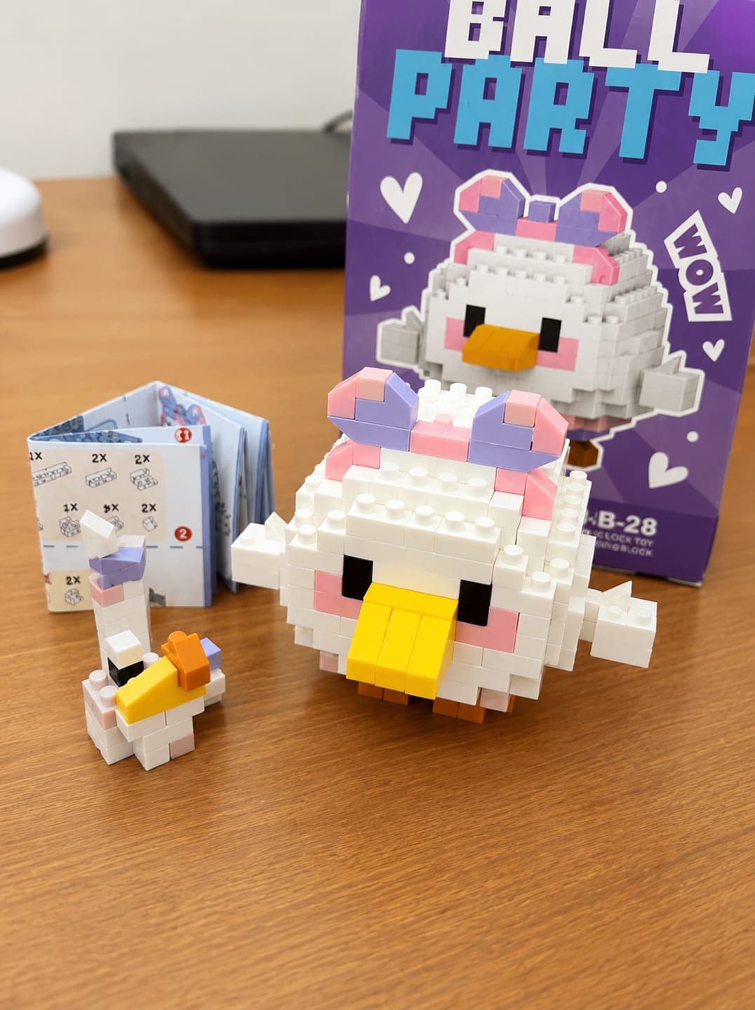 Customer photo review of CUTE DUCK🦆 (SEVİMLİ ÖRDEK) MİNİ LEGO