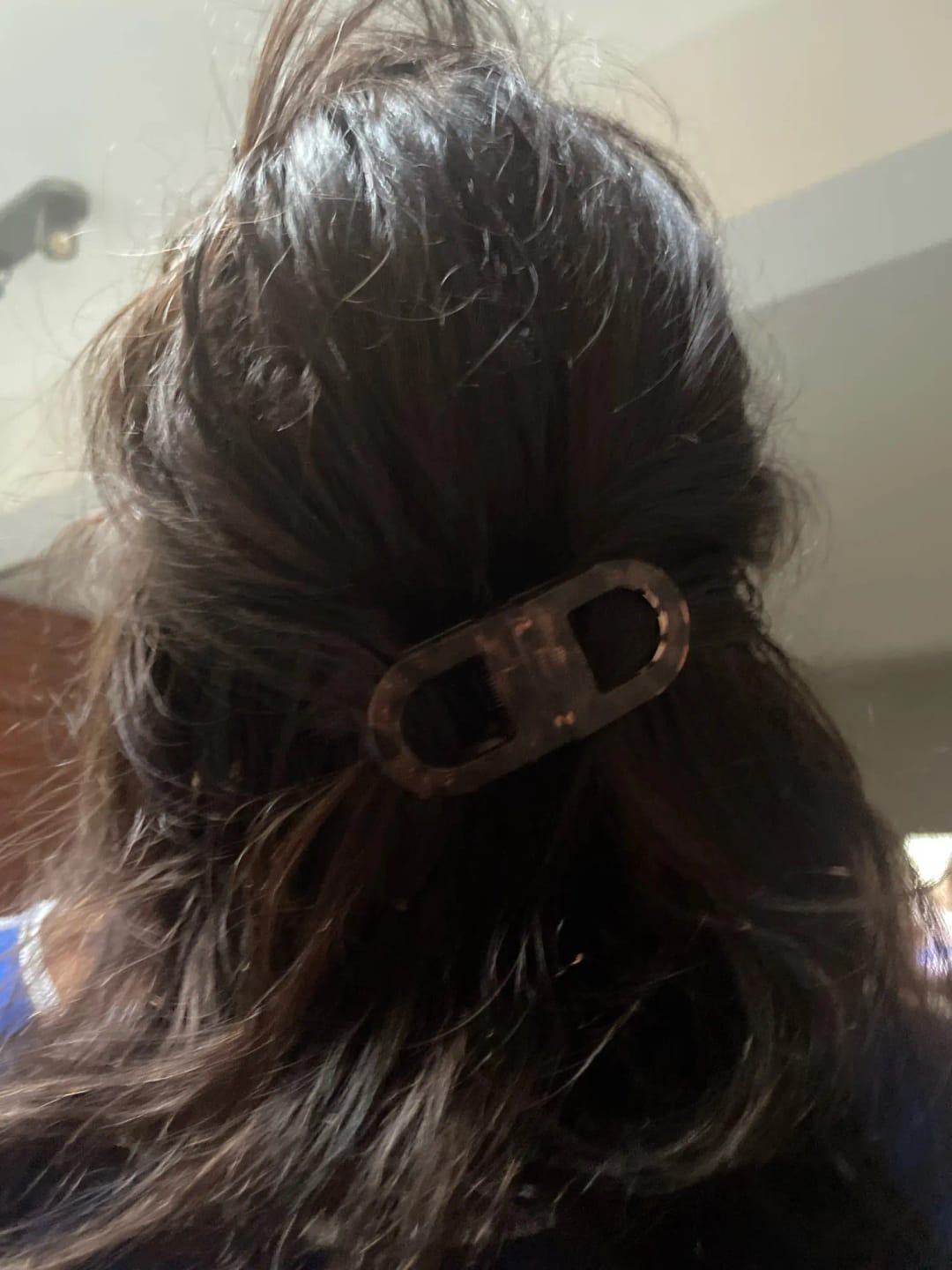 Customer photo review of Platte Grip Magnetische Haarclip