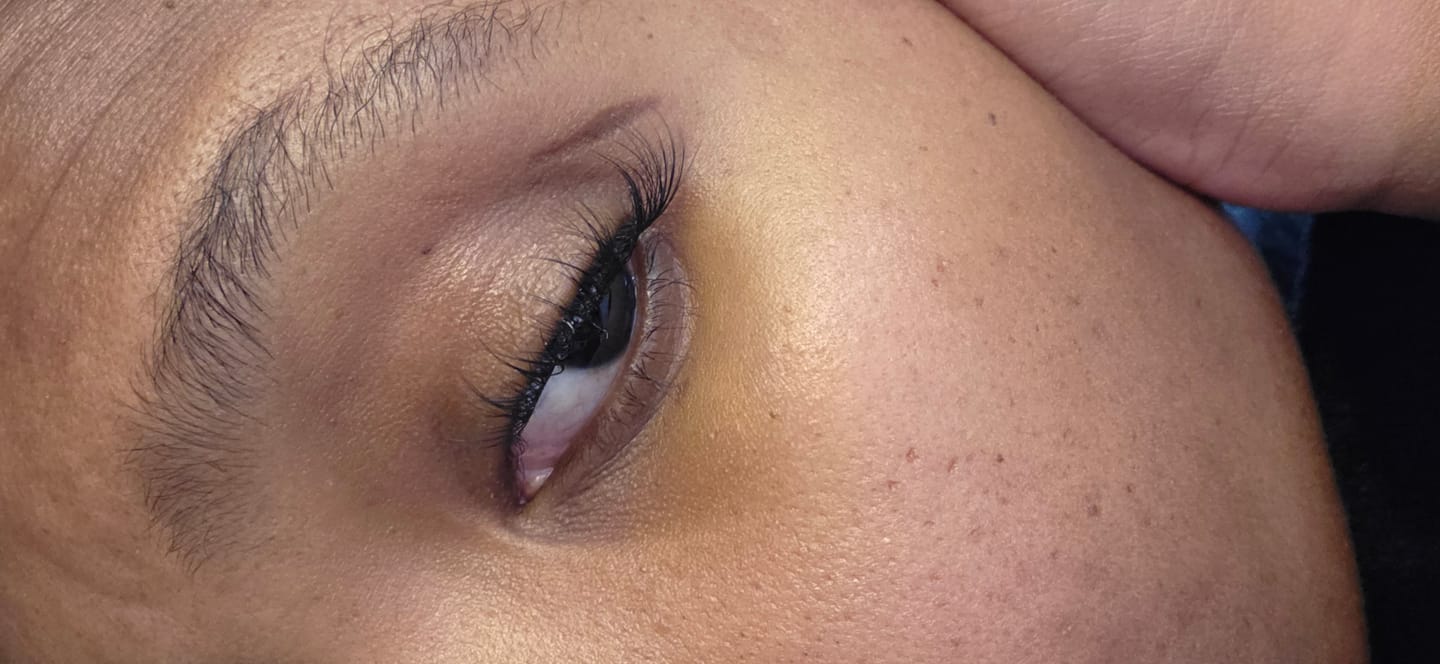 Customer photo review of Secret Lash Kit