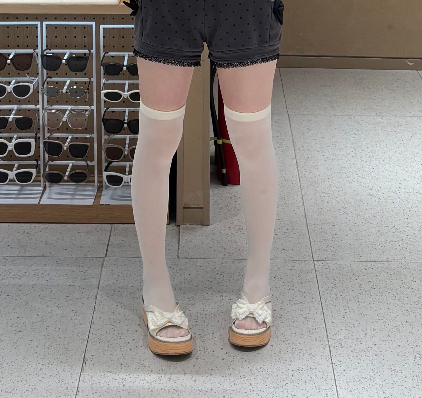 Customer photo review of Japanese-style Bows Slippers