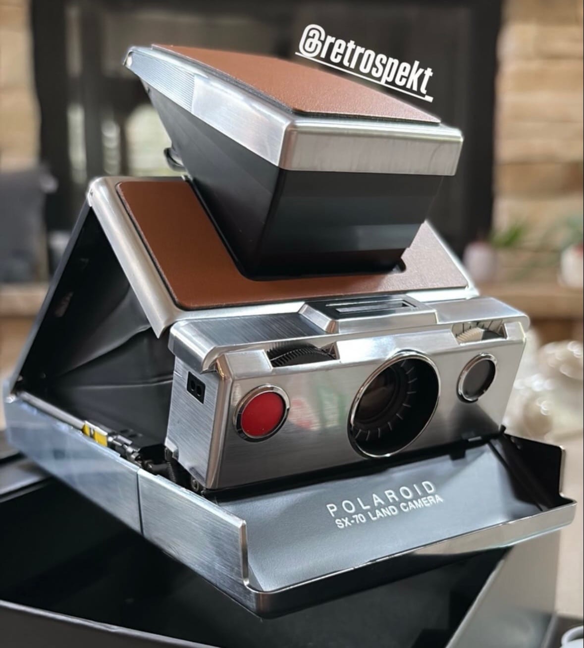 Customer photo review of Polaroid SX-70 Folding Camera Repair (Non-Autofocus Models)