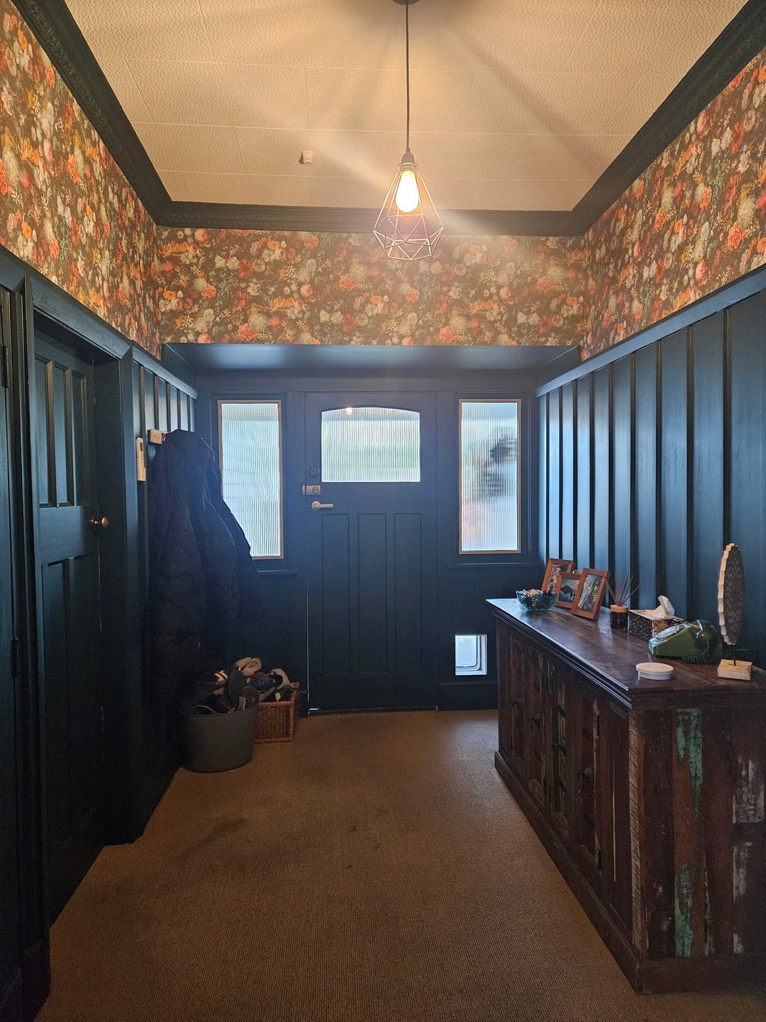 Customer photo review of Obi Spectacular Floral  Vinyl Wallpaper -  EXTRA WIDE