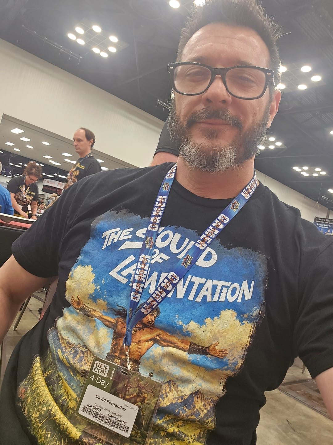 Customer photo review of The Sound of Lamentation T-Shirt