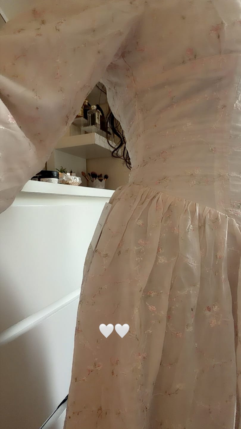 Customer photo review of The Fleurine Dress