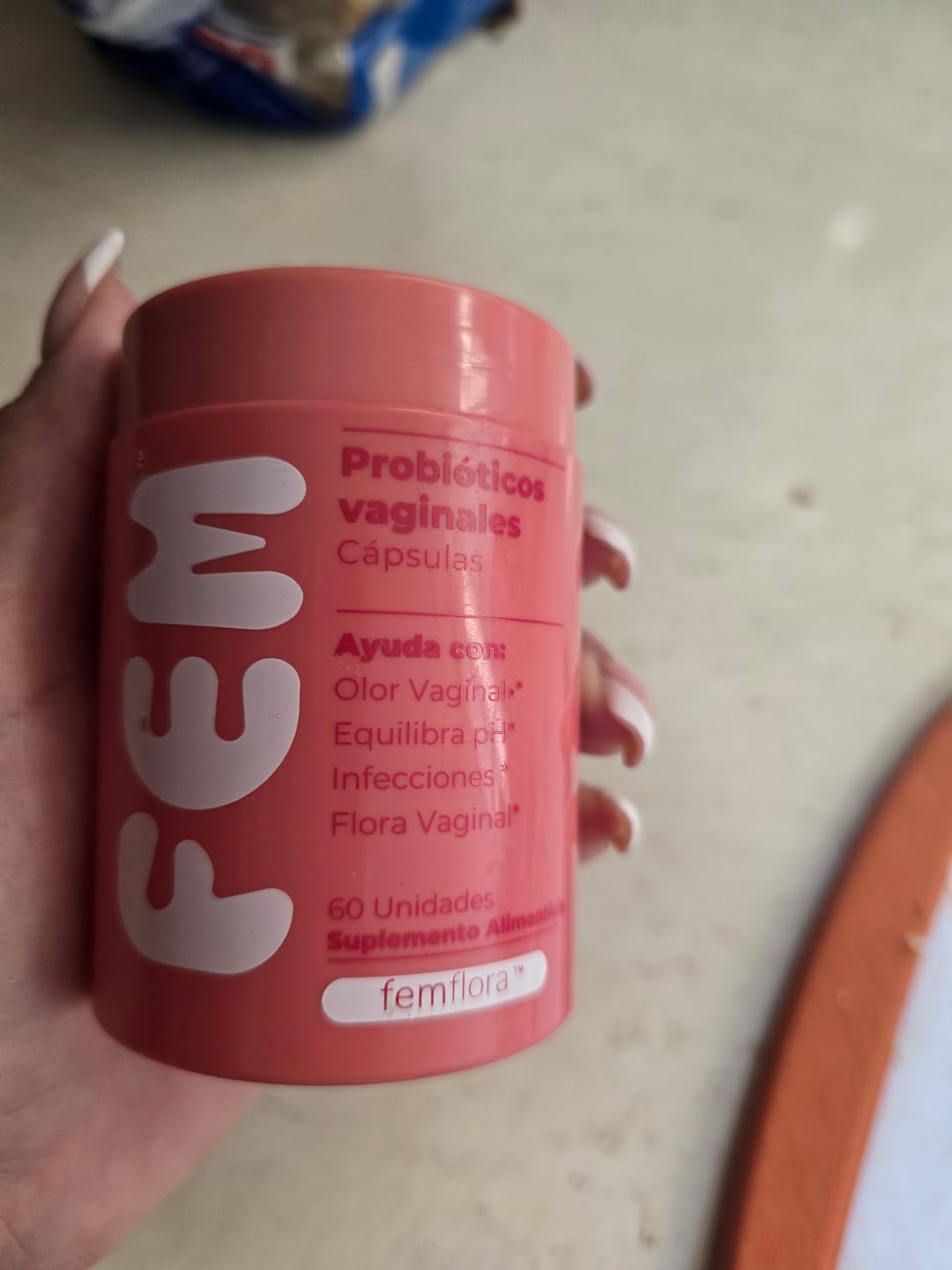 Customer photo review of FemFlora - Recupera Tu Confianza Íntima