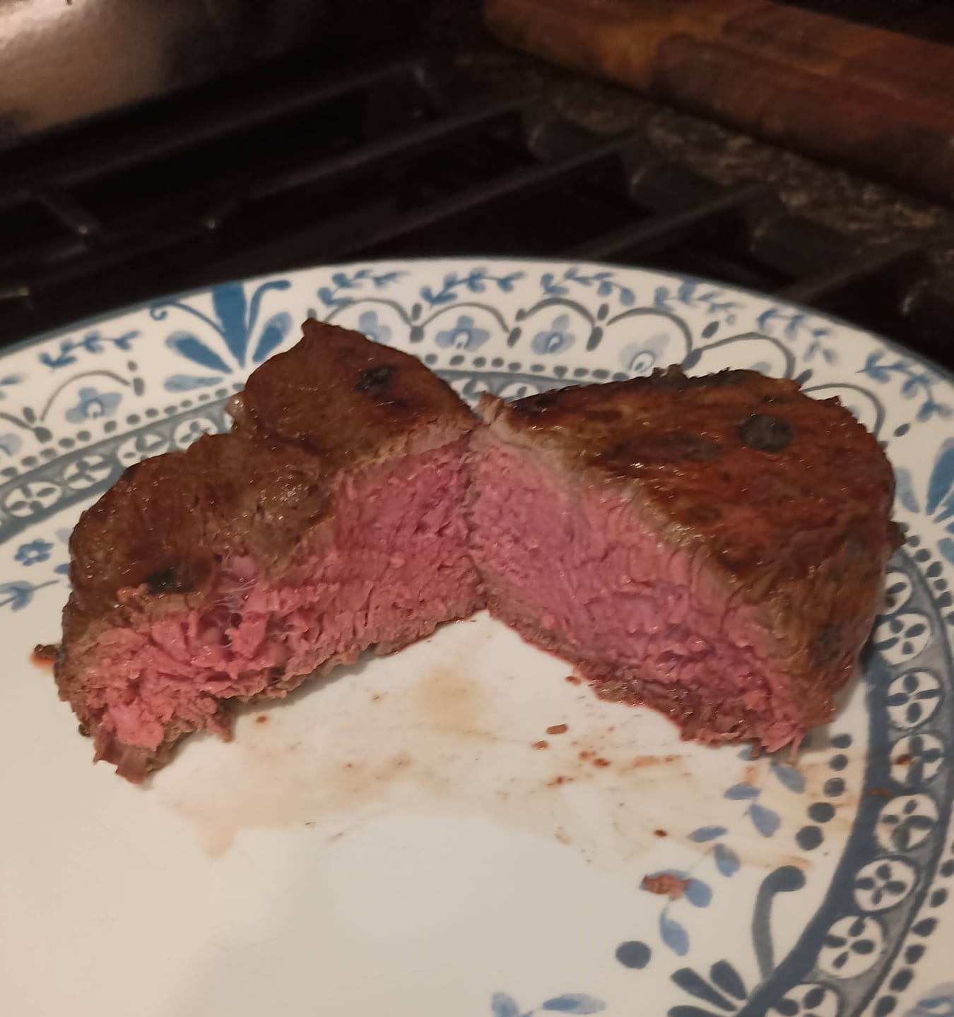 Customer photo review of USDA Choice Family Steak Pack