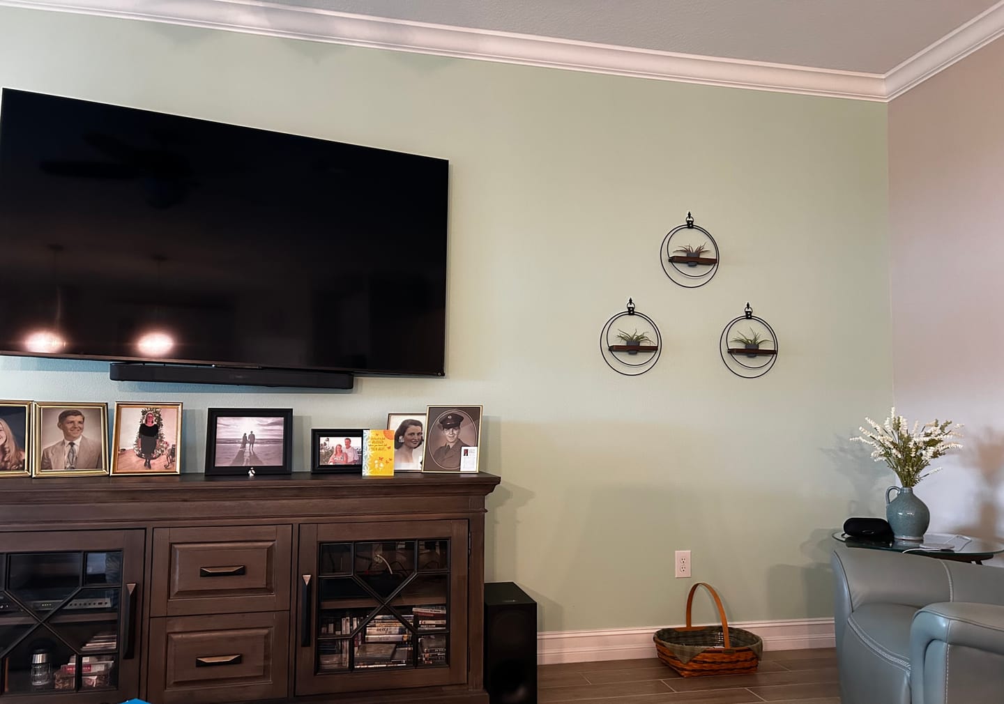 Customer photo review of Air Plant Shelf + Pot Trio