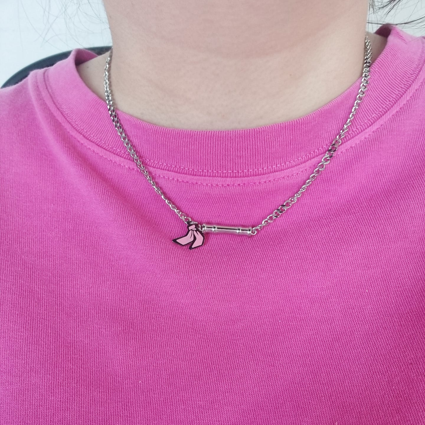 Customer photo review of Collar Nezuko | Acero Inoxidable | Demon Slayer: Kimetsu no Yaiba