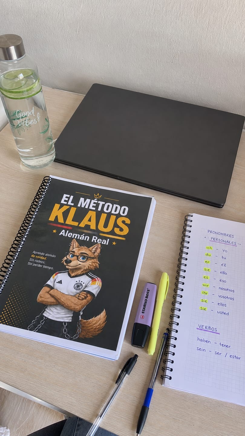 Customer photo review of El Método Klaus: Entiende y Habla Desde el Día 1