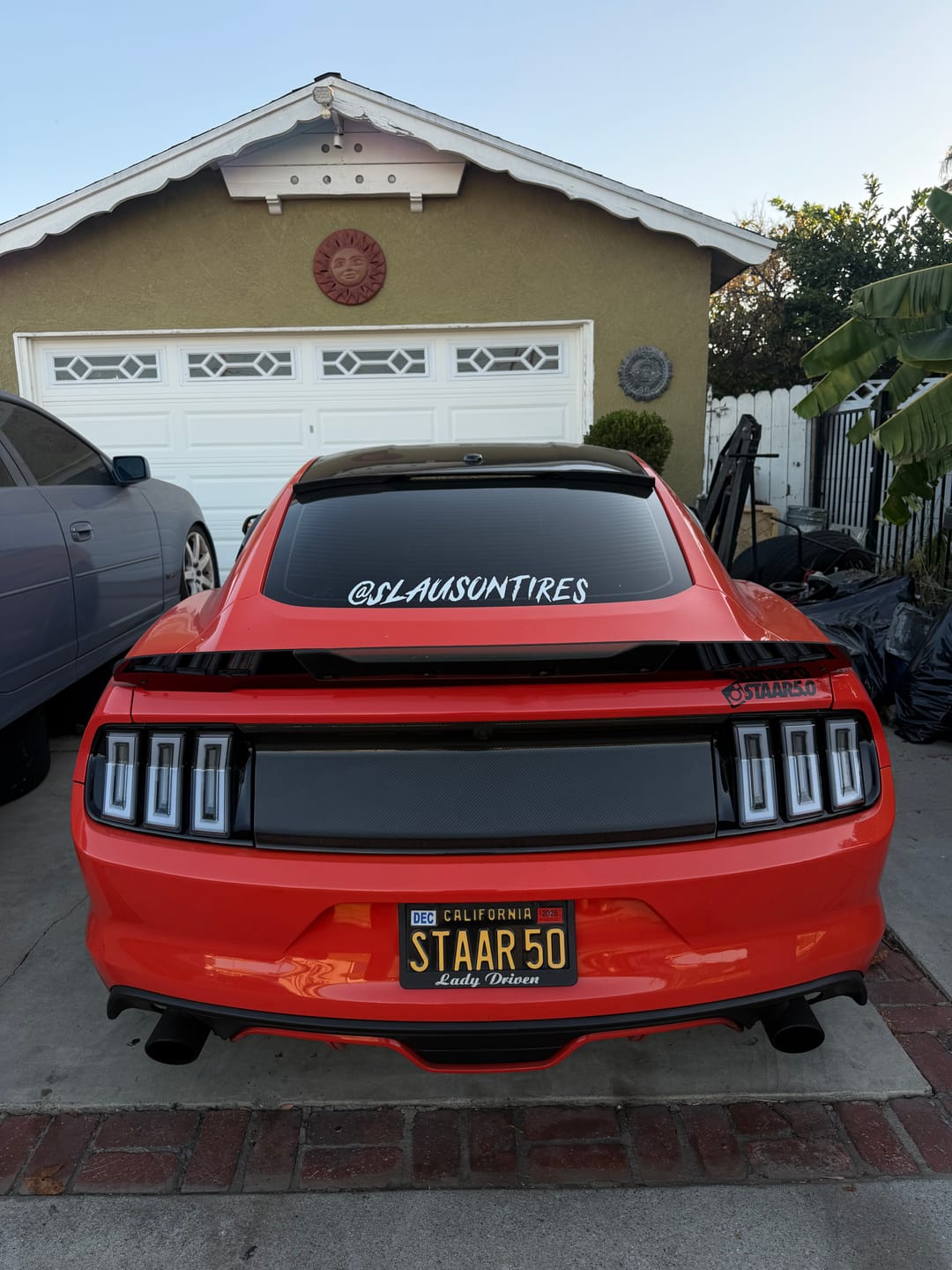 Customer photo review of 2015-2023 Mustang S550 Heritage-X™ RGB Taillights Amber Turn Signal Sequential w/ Animation