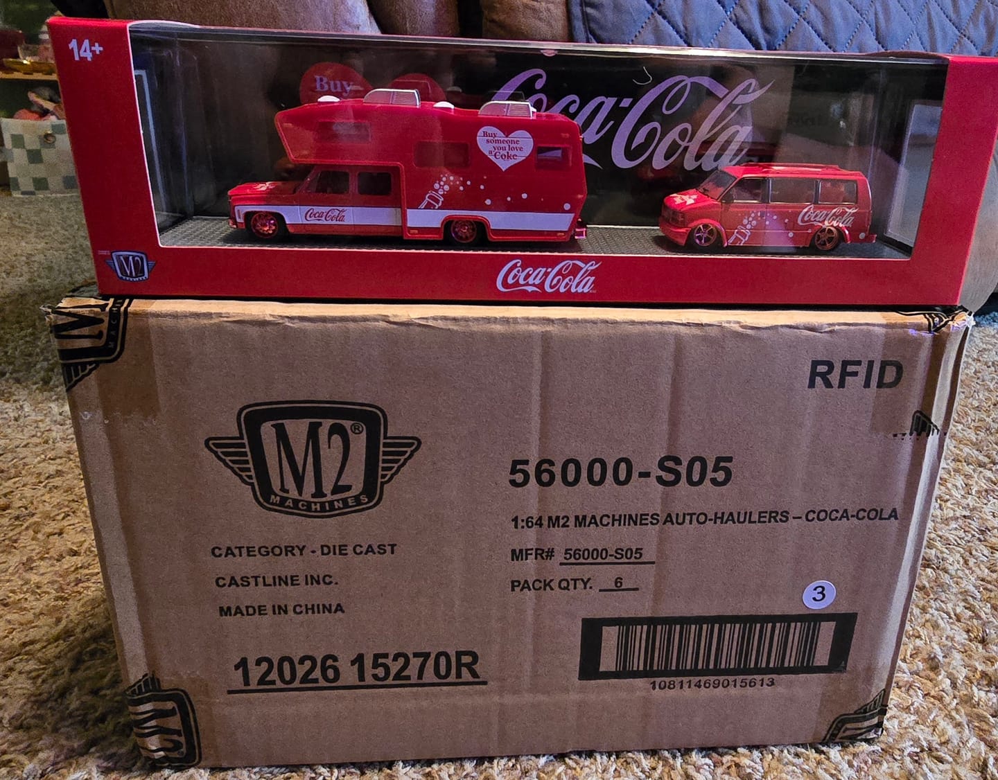 Customer photo review of (Preorder) M2 Machines 1:64 Auto-Haulers Coca-Cola Release S05 Assortment