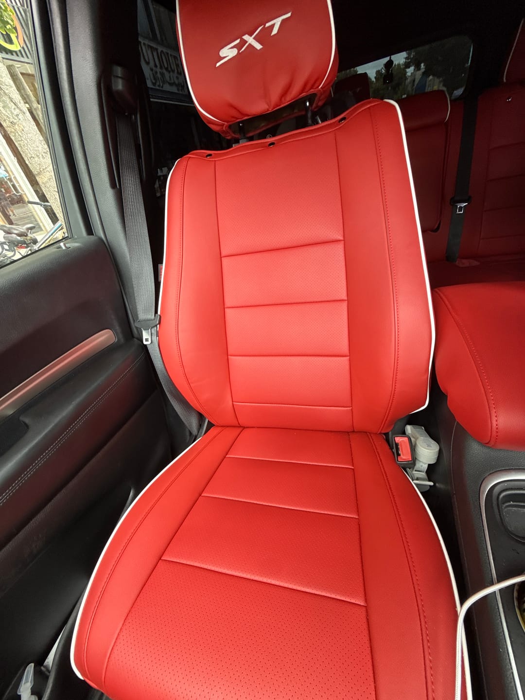 Customer photo review of Premium Custom-Fit Seat Covers