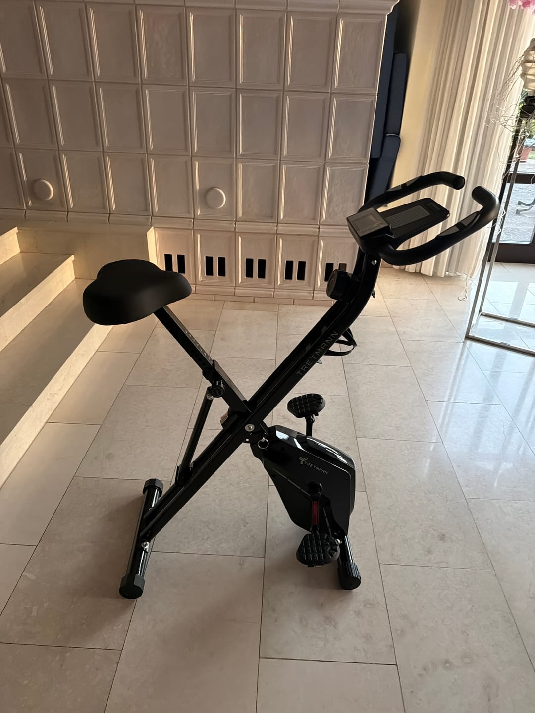 Customer photo review of Tretmann HOME - Klappbarer Heimtrainer