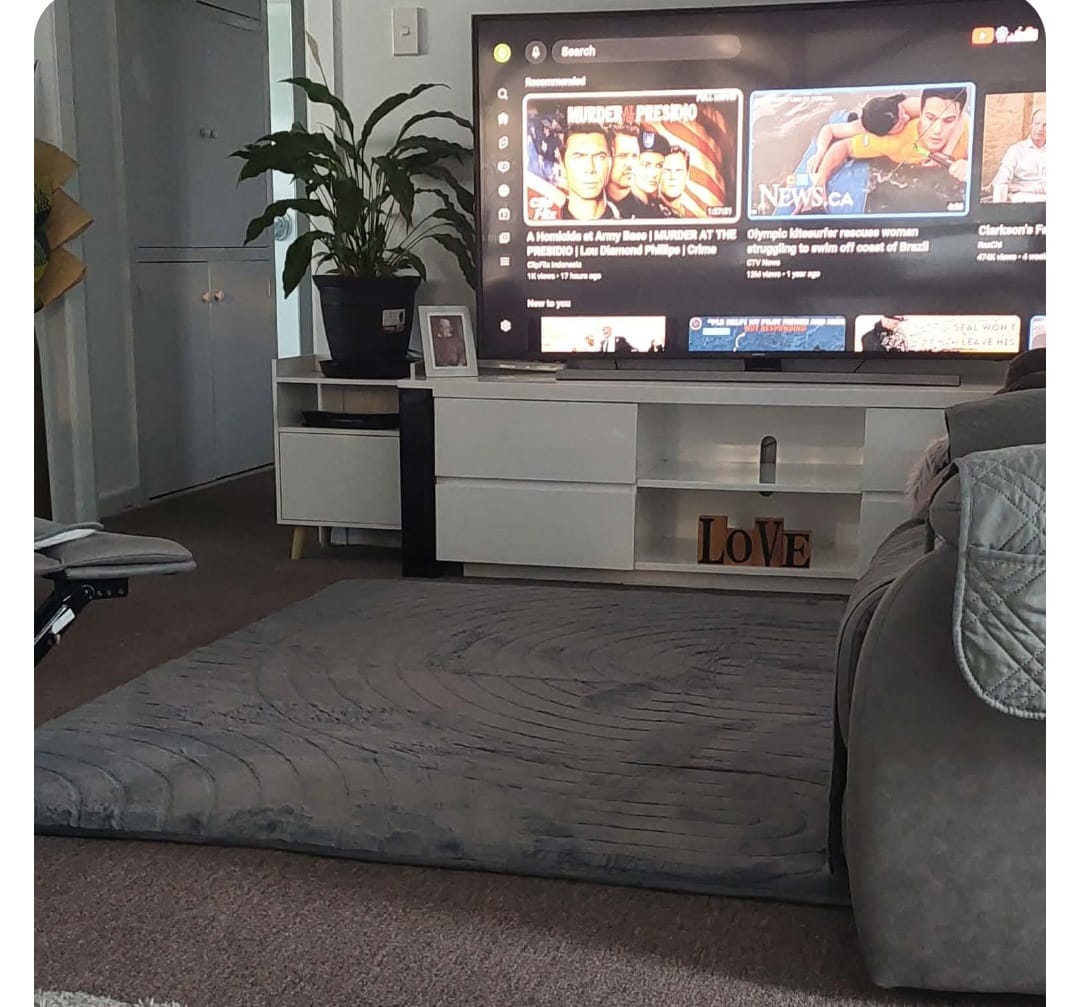 Customer photo review of Designer Relax Mat - 35mm Thick Foam Base