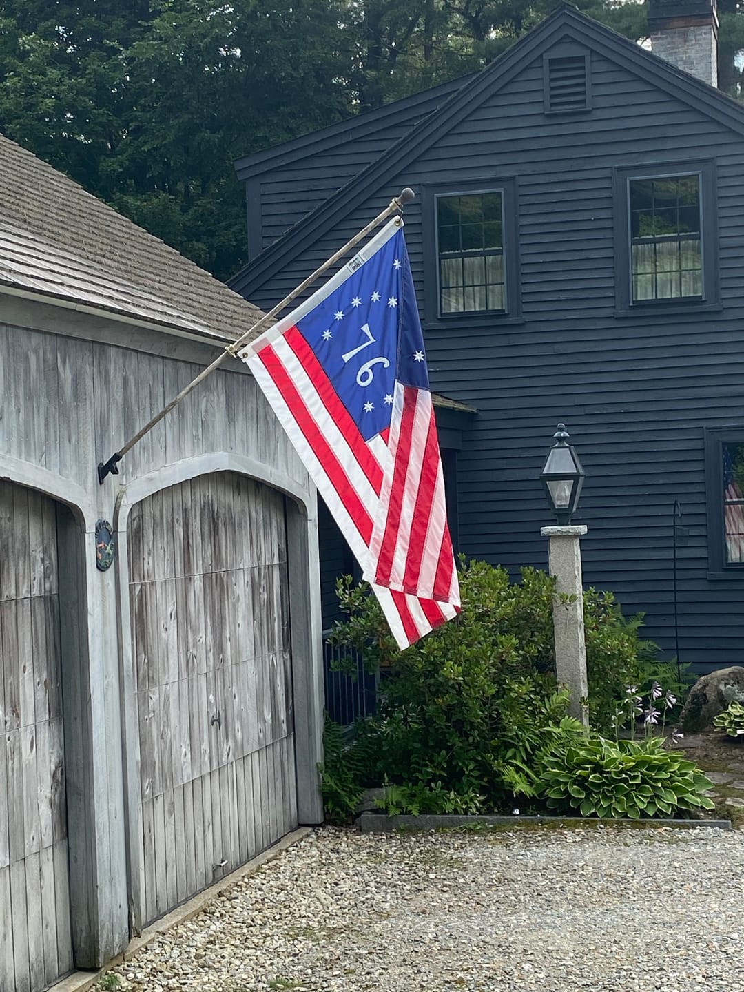 Customer photo review of 3' x 5' Bennington Flag