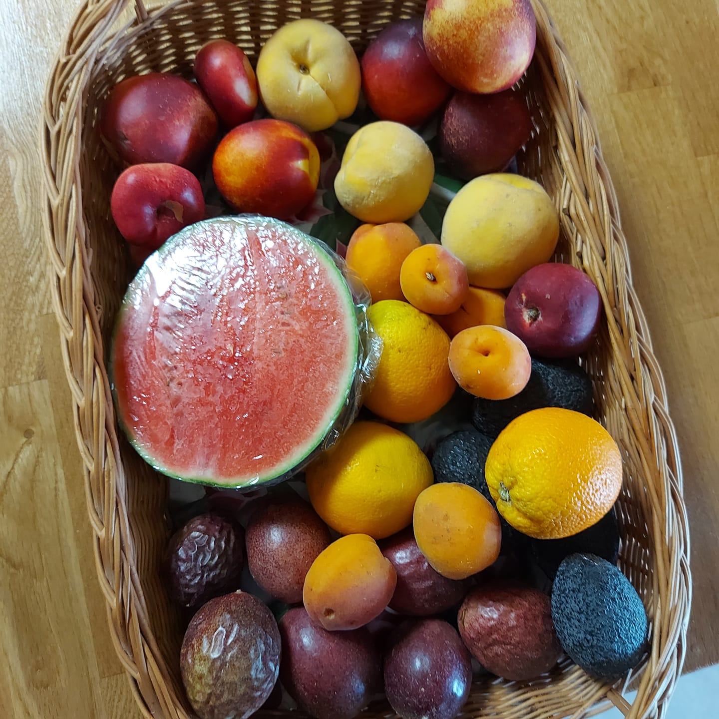 Customer photo review of Steinobst-Mix Bio "Sonnenküsse" Box