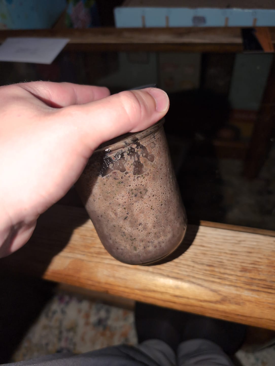 Customer photo review of Whey Protein Isolate Unflavored
