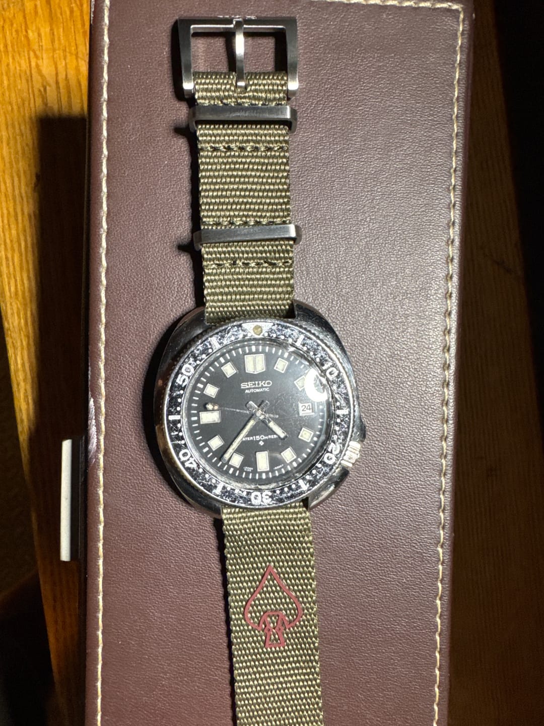 Customer photo review of NOFORN Single-Pass Watch Strap