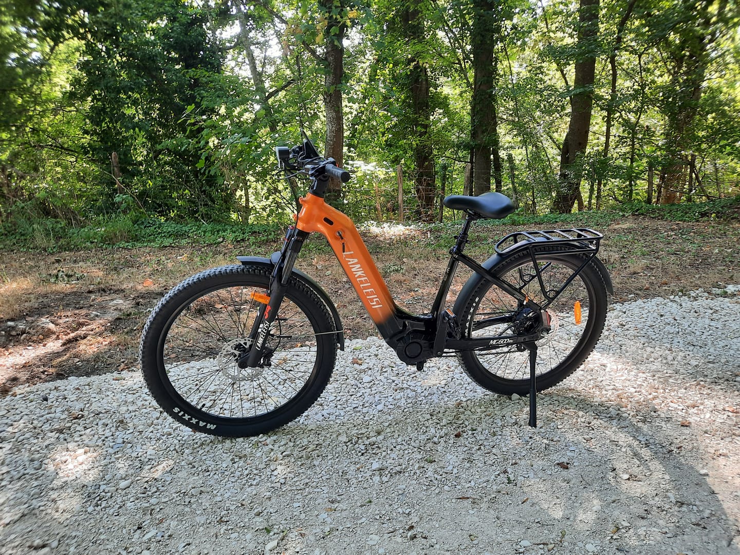 Customer photo review of Lankeleisi MG600 Lite 250W 27.5" Electric Trekking Bike 720Wh SUV E-bike with Switchable Sensor 36V 20Ah Battery