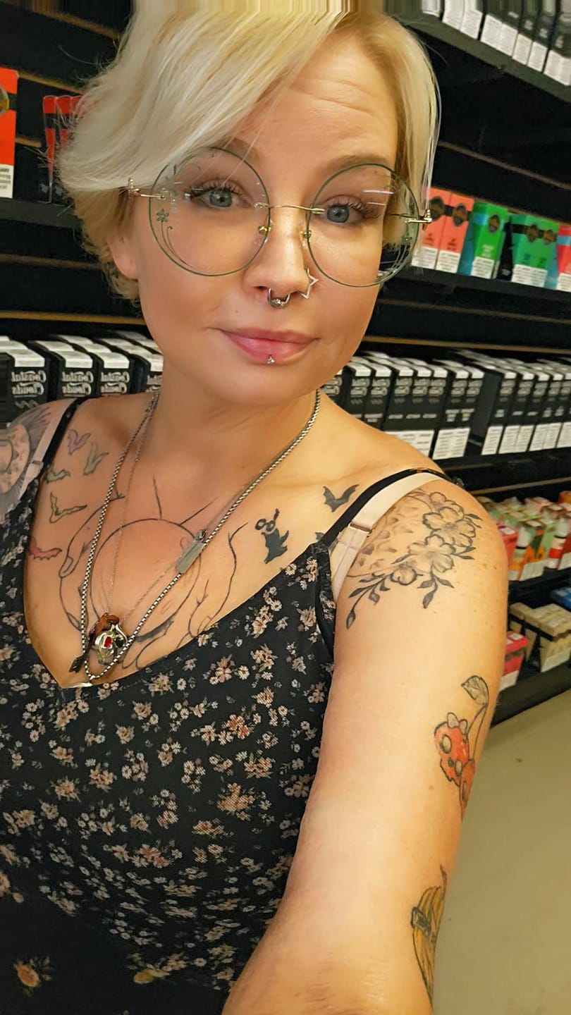 Customer photo review of Willow Eyeglasses