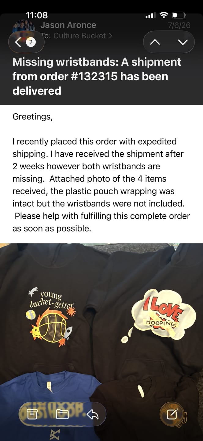 Customer photo review of For The Culture Wristband