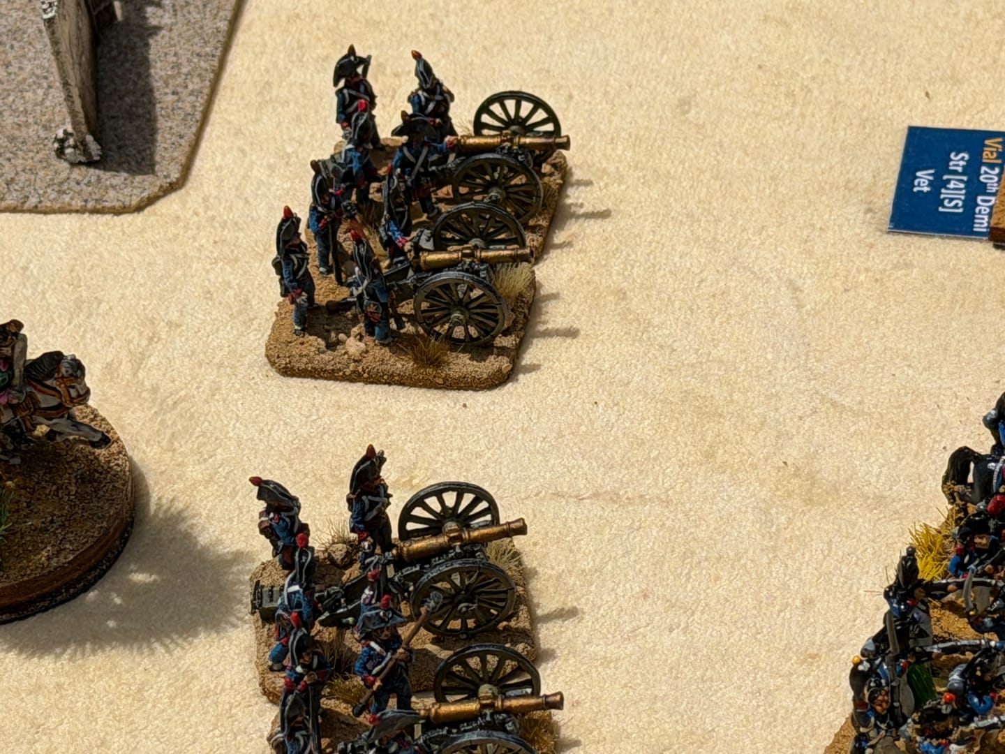 Customer photo review of Metal Bases - Metric Sizes