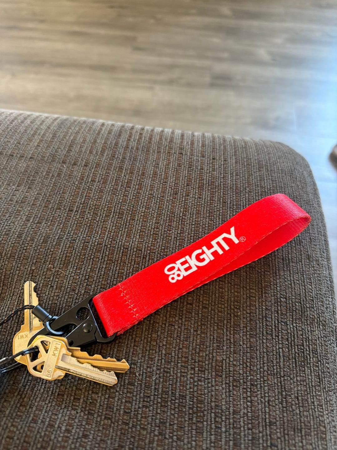 Customer photo review of 80Eighty® Remove Before Launch WristStrap