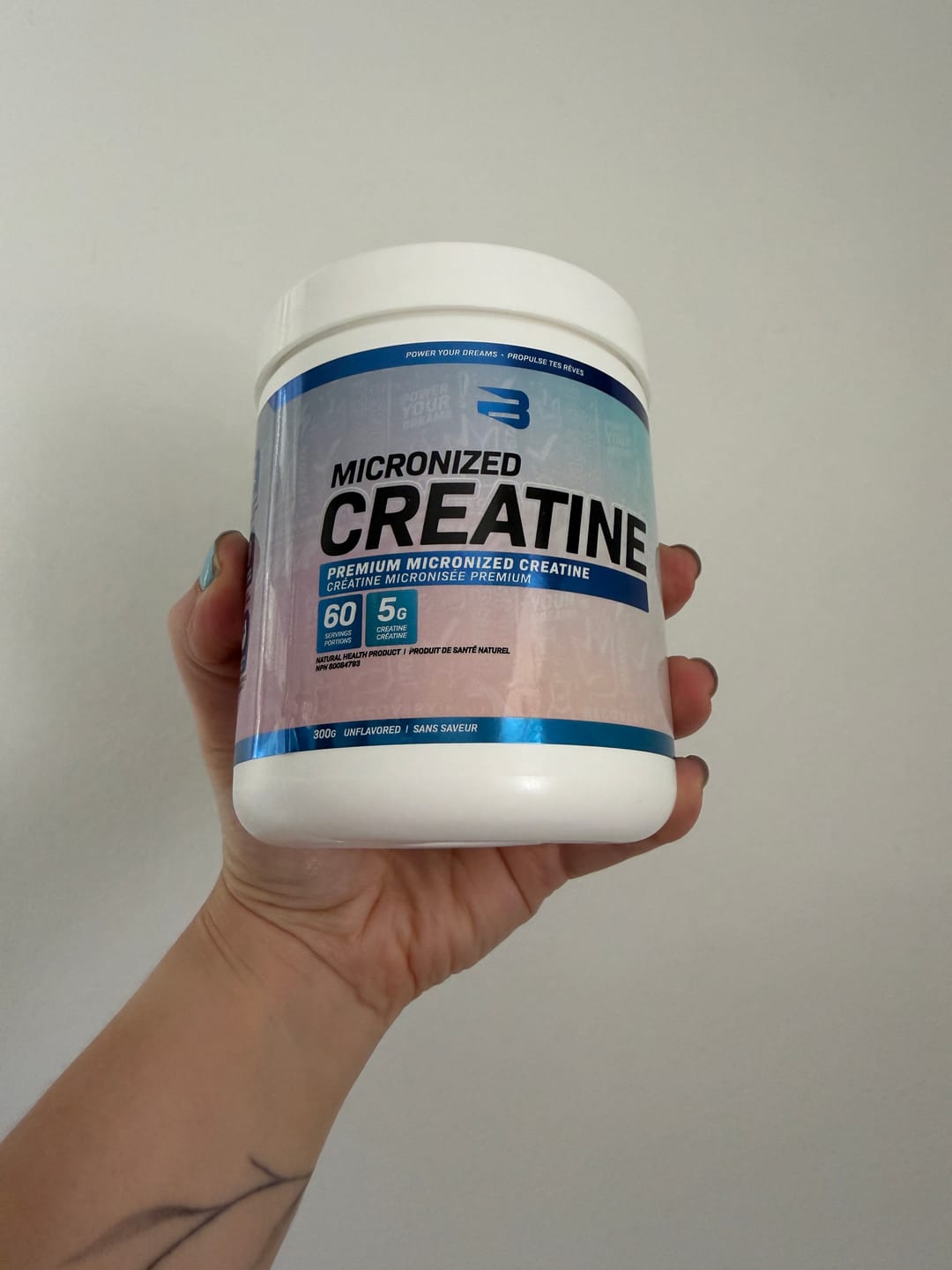 Customer photo review of Believe - Créatine Micronisée - 300g