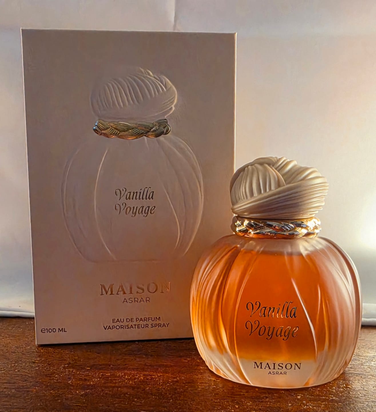 Customer photo review of Vanilla Voyage Maison Asrar edp 100ml