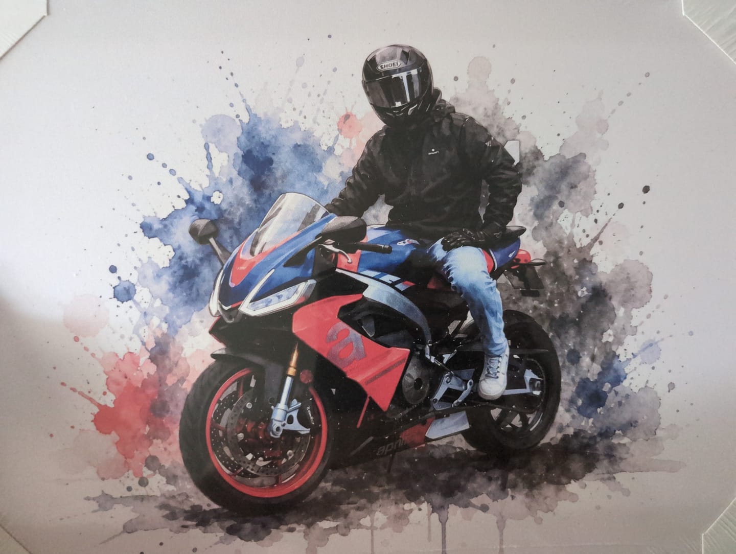 Customer photo review of Dein Auto als Kunstwerk – mit Live-Vorschau, als Poster oder Leinwand