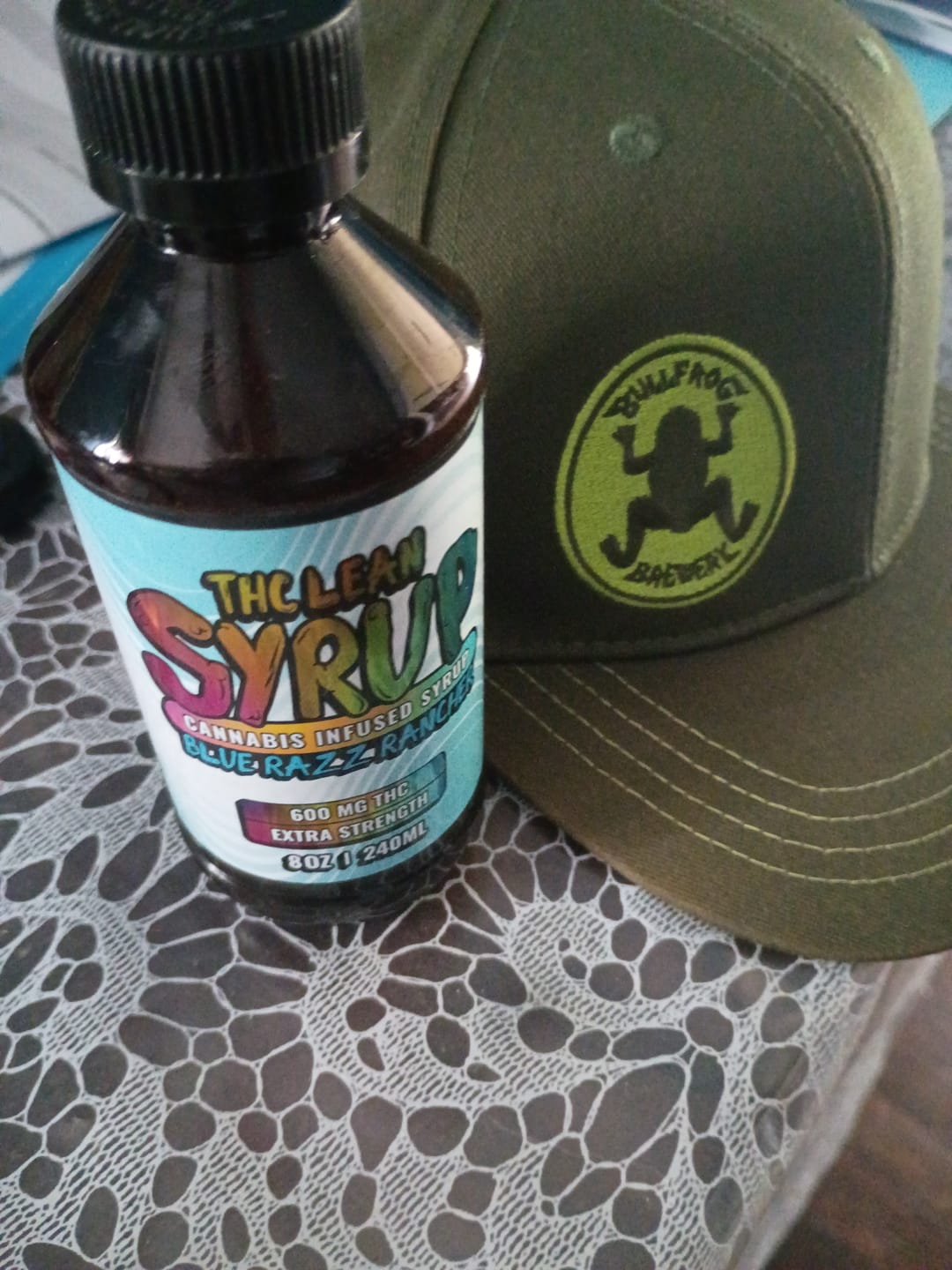 Customer photo review of 600mg THC Syrup