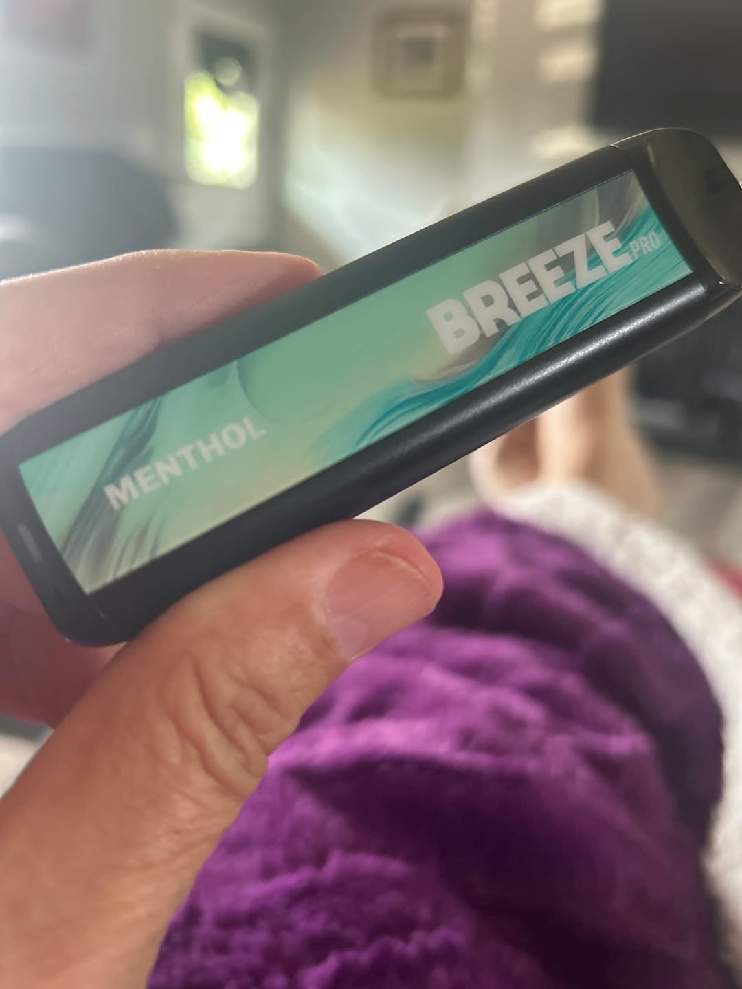 Customer photo review of Breeze Pro Disposable Vape
