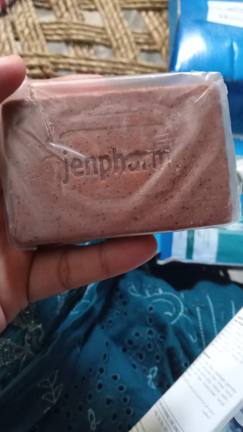 Customer photo review of Brightening Coffee Soap