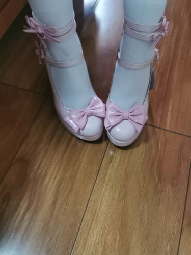 Customer photo review of Sparkling Barbie Lolita Mary Jane