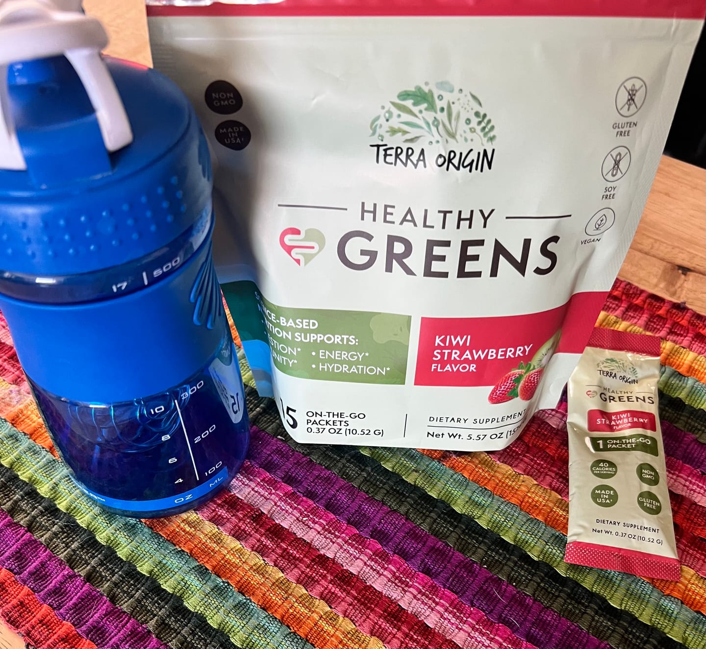 Customer photo review of Healthy Greens
