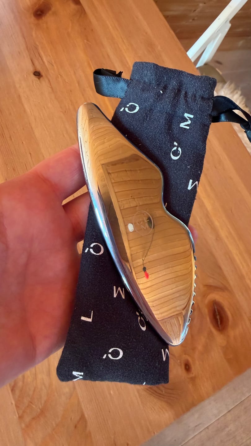 Customer photo review of Veido, kaklo ir akies sričių masažuoklis Gua Sha