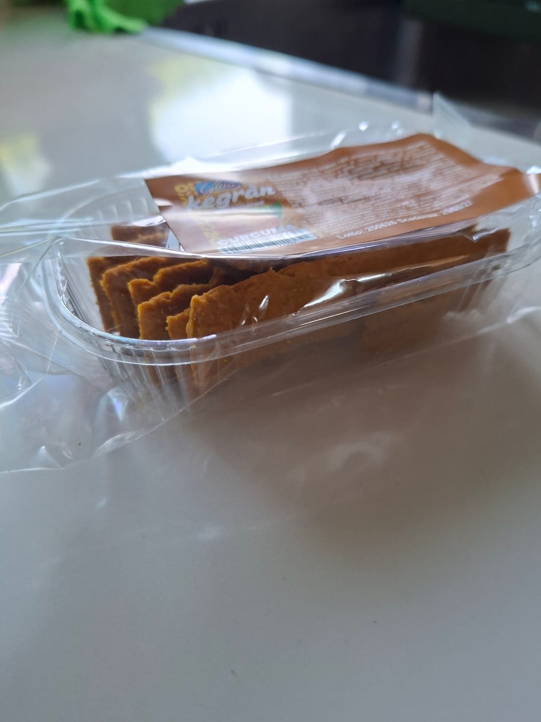 Customer photo review of Kegràn Schiacciatine alla curcuma
