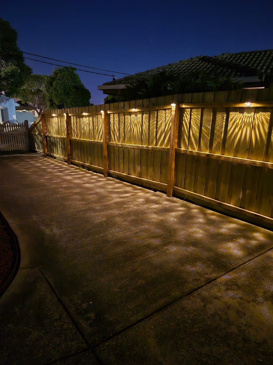 Customer photo review of SolaGarden™ Fence Lights
