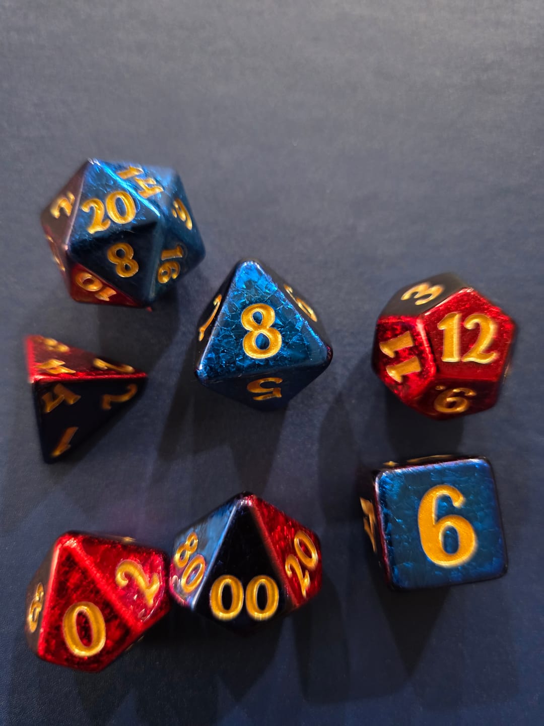 Customer photo review of Only Crits Mystery Box: Regular Dice