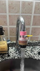 Customer photo review of Filtreli Musluk Başlığı