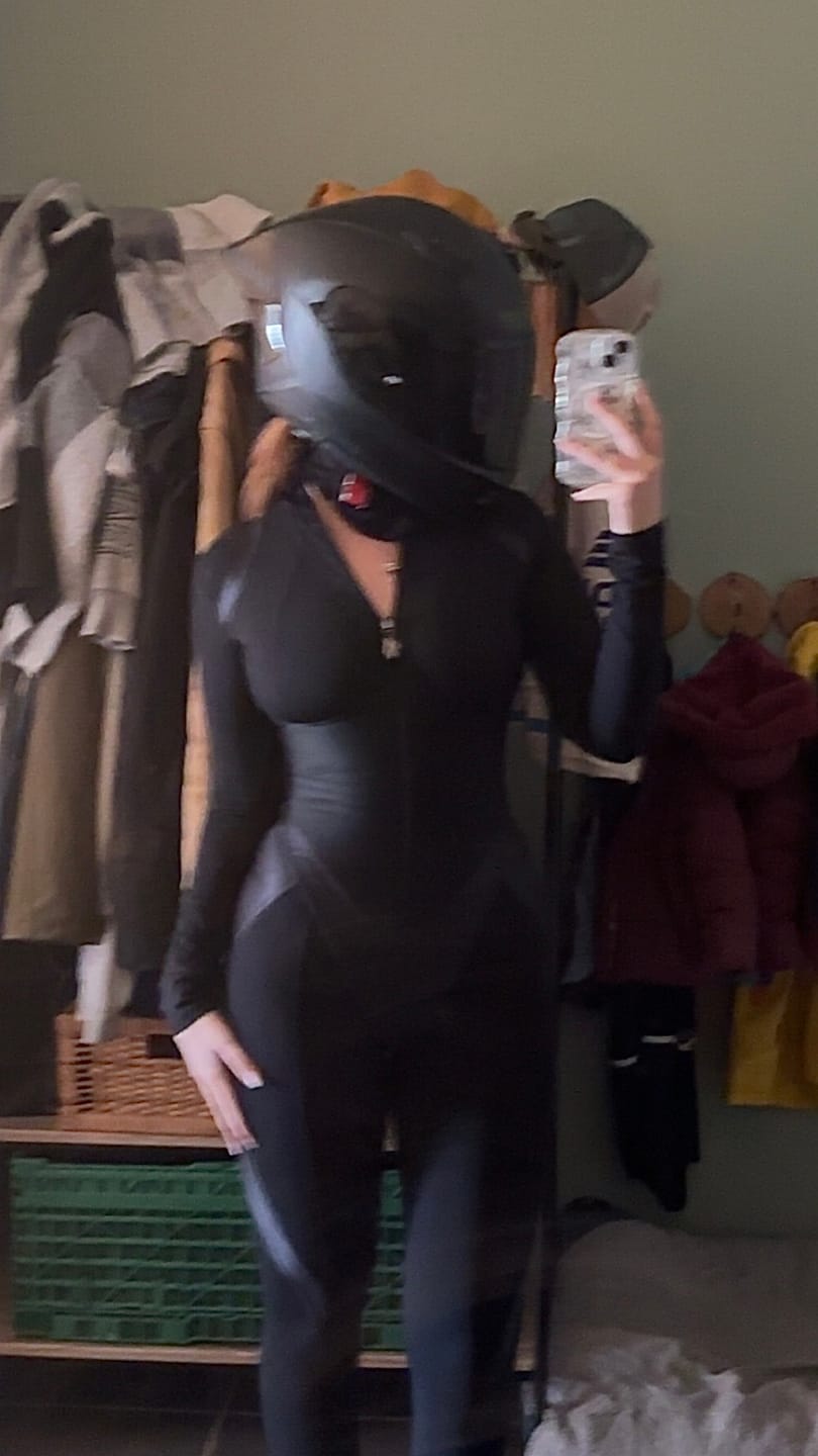 Customer photo review of Jumpsuit Ideal Suit Black