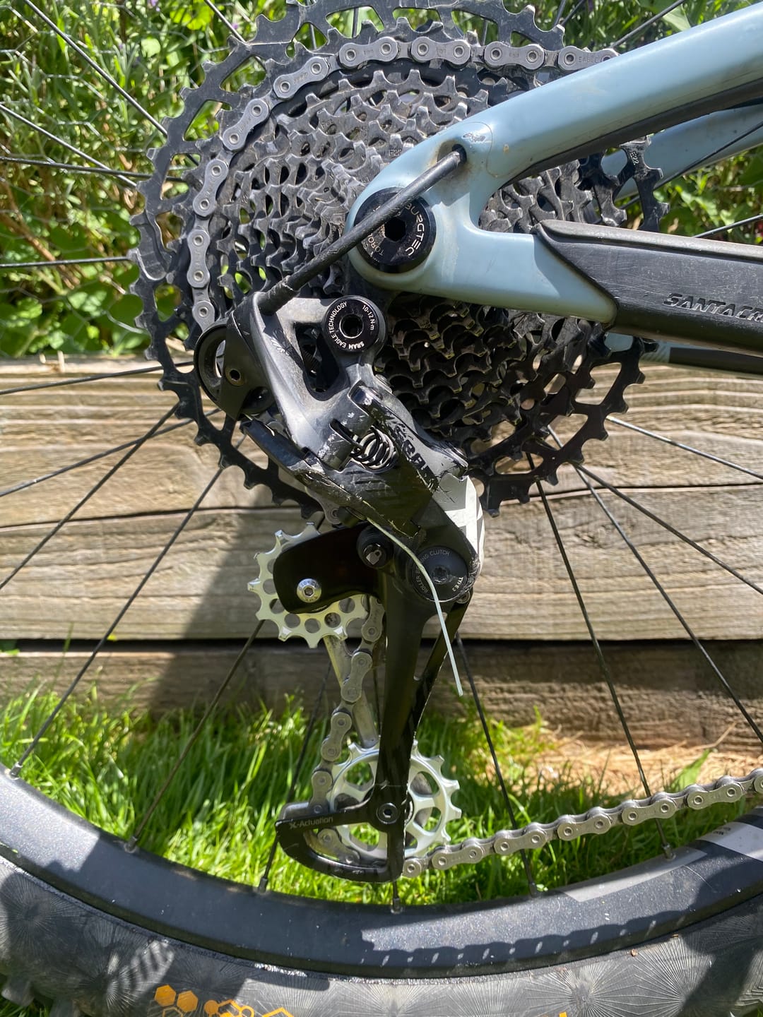 Customer photo review of Jockey Wheels 12T14T for SRAM Eagle