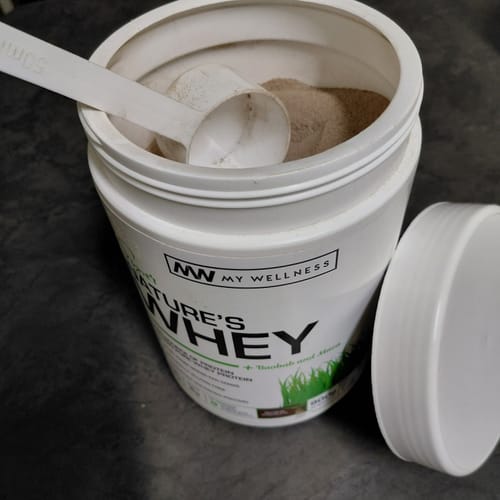 Customer photo review of My Wellness Super Nature's Whey Protein